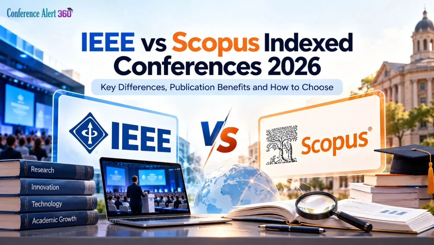 IEEE vs Scopus Indexed Conferences 2026: Key Differences, Publication Benefits and How to Choose